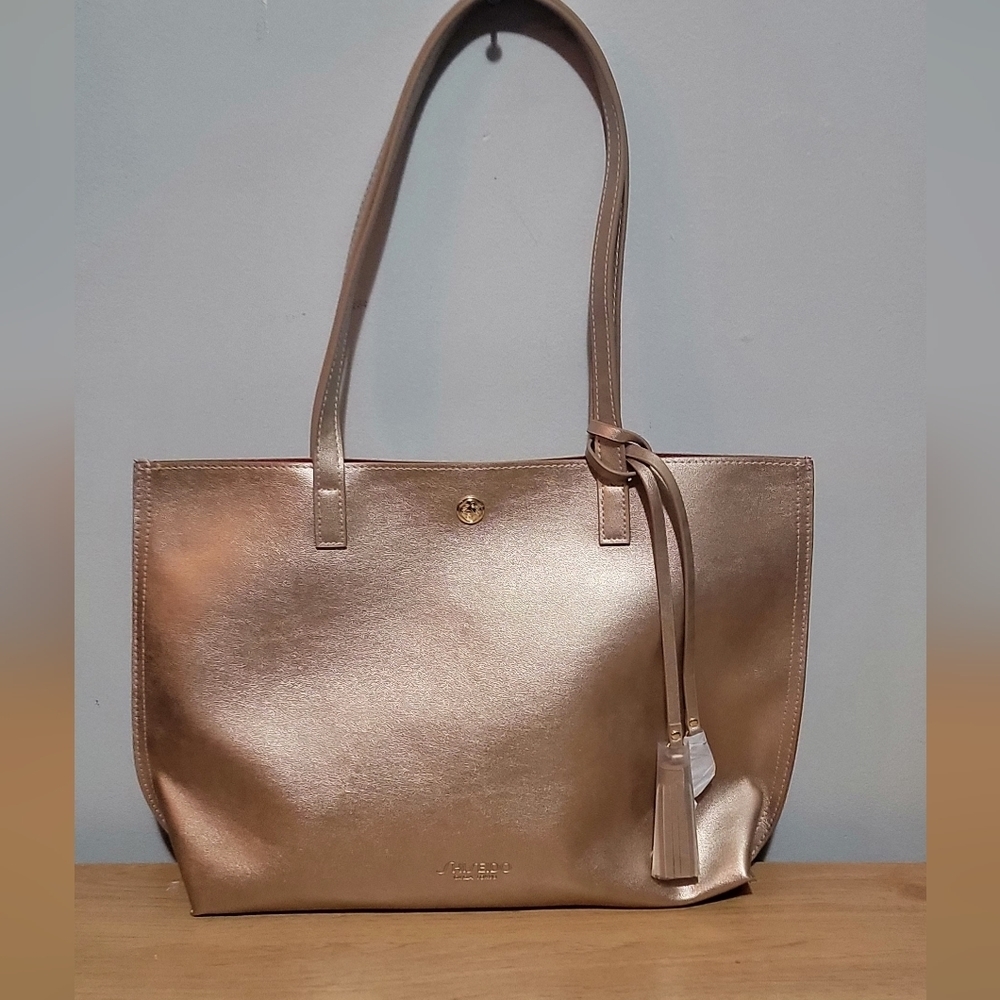💙NEW ShiSeido ginza Tokyo Rose Gold Tote Bag